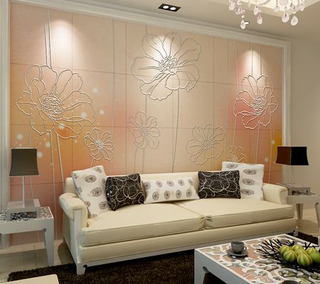 流行风格  最时髦的客厅电视背景墙欣赏 