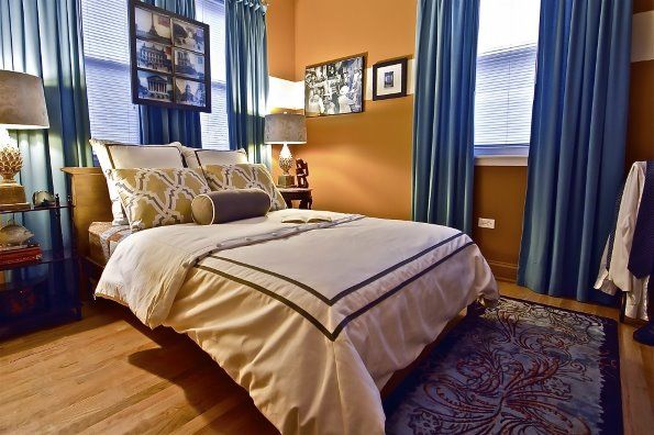 成熟稳重的卧室床品设计 多种风格欣赏(组图) 