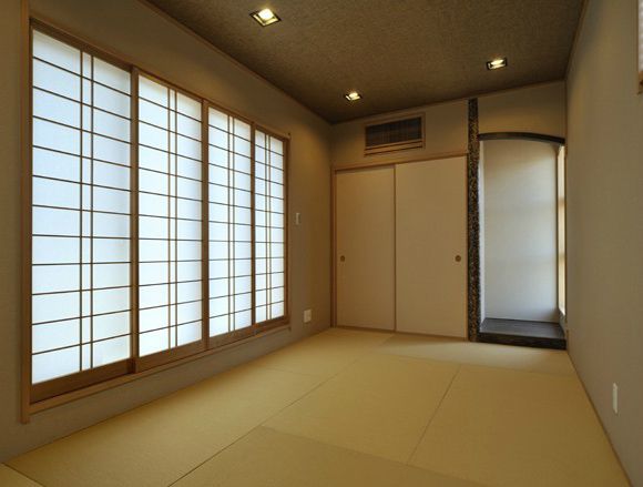 日式别墅挑高装修设计宽敞自由空间（组图） 