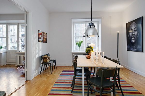 瑞典斯德哥尔摩 106平方宜家风格公寓大赏(图) 