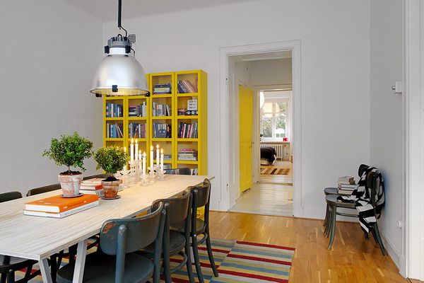 瑞典斯德哥尔摩 106平方宜家风格公寓大赏(图) 