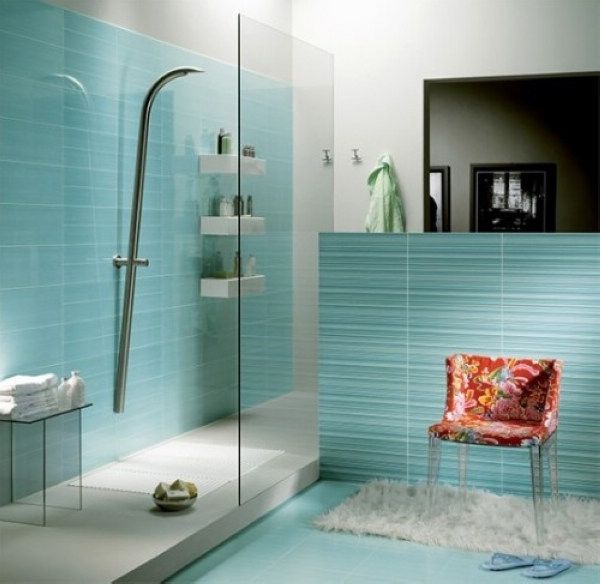 家装指南  色彩大不同之蓝色浴室家居设计 