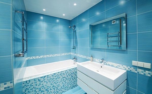 家装指南  色彩大不同之蓝色浴室家居设计 