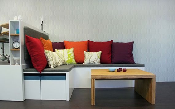 创意的沙发设计为客厅装修节省空间（组图） 