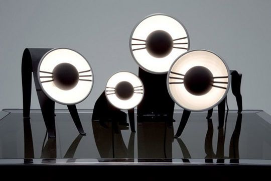 法国设计师强力打造 灯具悄悄变可爱萌喵 