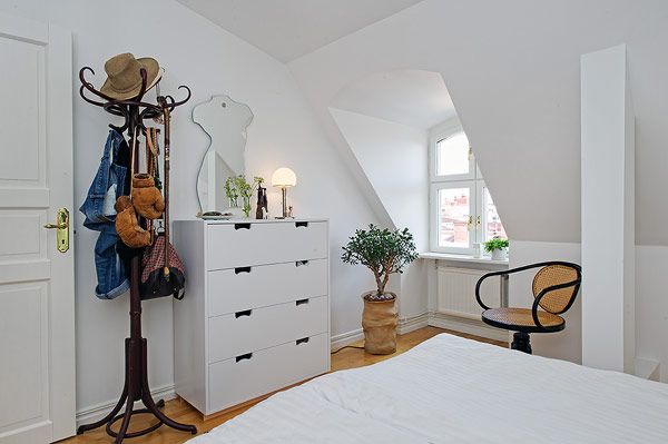 展现迷人的细节 在瑞典的迷人阁楼公寓(组图) 