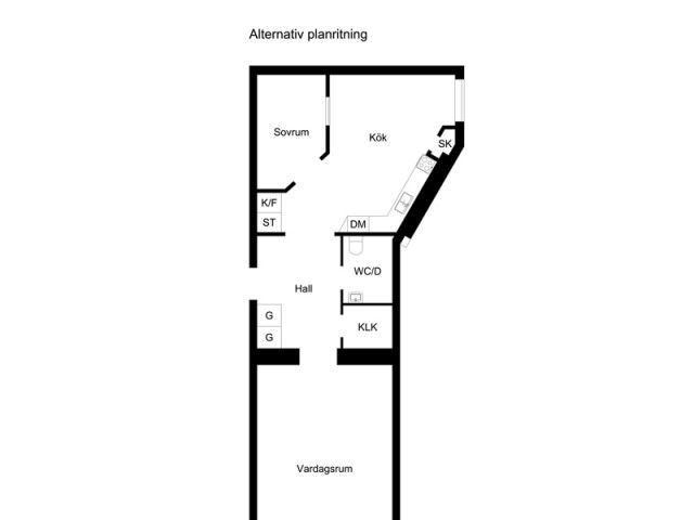 54平米的简约古典公寓 白色地板清爽搭配(图) 