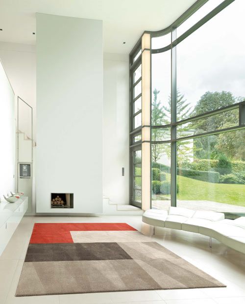 德国创意地毯设计 与落地窗完美搭配(组图) 