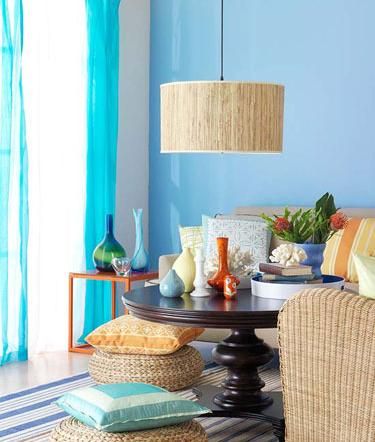 10种温蓝颜色设计 为你搭配出度假感居家 