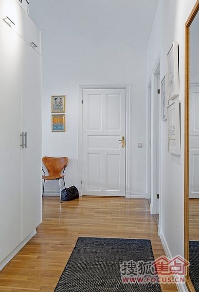 瑞典北欧风格的书香公寓 简洁明快的活力美家 