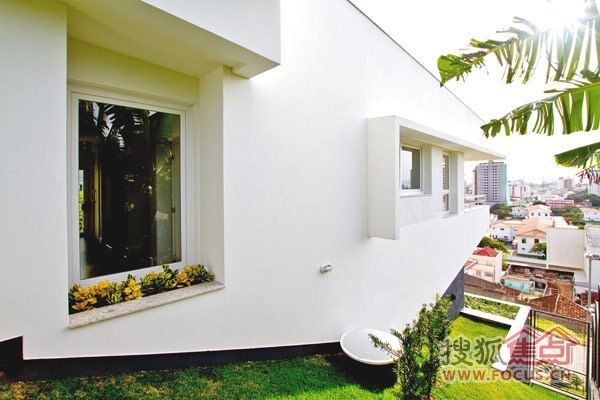巴西奇妙概念空间别墅 打造清新优雅的浪漫风情 