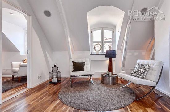 瑞典复式公寓 阁楼空间的完美利用（图） 