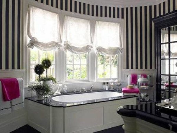 家装指南  黑白色经典搭配浴室家居设计 