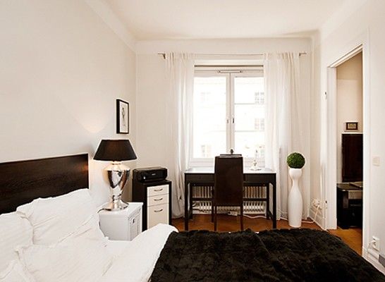 白色清新风格 57平米时尚单身公寓（组图） 