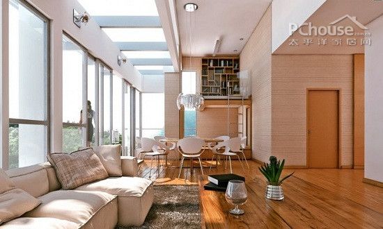 15款开放式客厅设计 打造舒适居家生活 