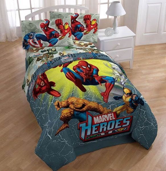 圆一个英雄梦   “超人”床品设计赏析 