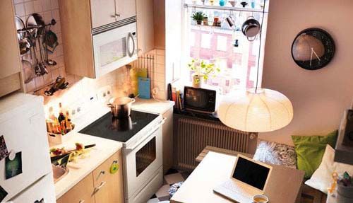 小户型的厨房收纳设计 整洁干净又宽松(组图) 