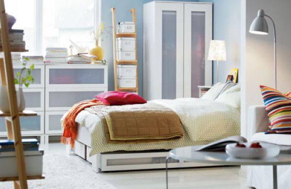 生活空间 五彩画笔 30款色彩艳丽的卧室设计 