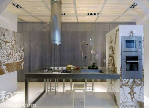 创意无限 12个美观实用厨房背景墙设计（图） 
