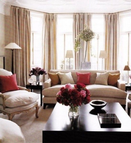家装指南 经典与高贵 15款米色客厅设计案例 