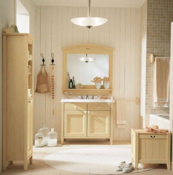 家装指南 色彩大不同之裸色浴室家居设计 