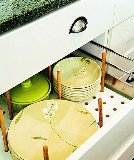 分门别类精细化 12个关于碗碟的厨房收纳(图) 