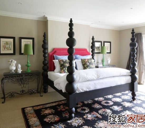细腻英伦风 十五款传统感的精致卧室（组图） 