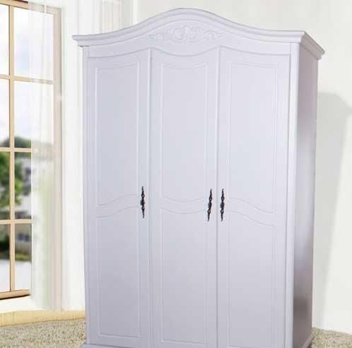 六款白色实木衣柜选择 补充家居收纳强大功能 