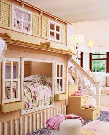 儿童房 给家里的宝贝打造一个童话屋（组图） 