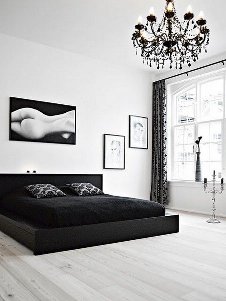 哥本哈根的前卫黑白配色简约公寓设计（图） 