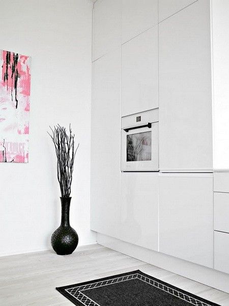 哥本哈根的前卫黑白配色简约公寓设计（图） 
