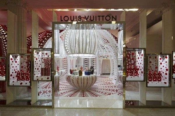 伦敦Louis Vuitton草间弥生概念店设计美图 