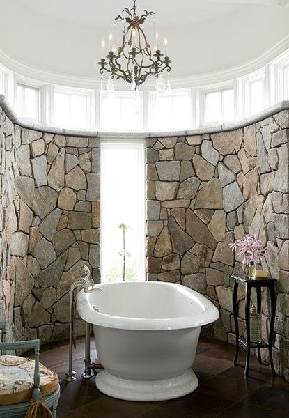 家装指南 31款令人惊叹的原石浴室设计鉴赏 