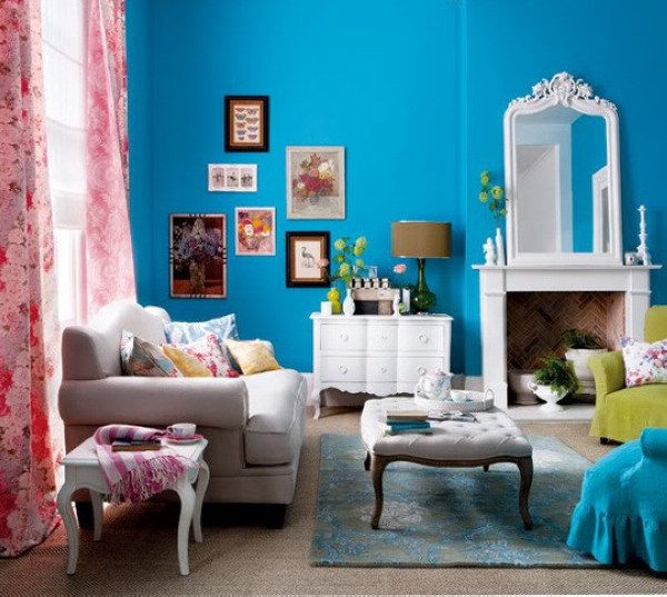 赏心悦目的客厅色彩搭配方案（上）（图） 