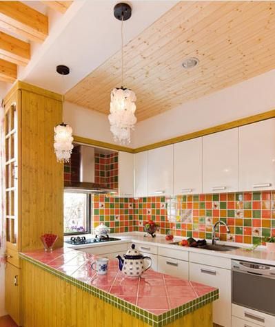 厨房瓷砖实用法则 九个案例让你灵感涌现 