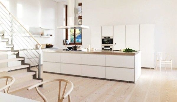 家装指南 34款现代简约白色厨房设计欣赏 