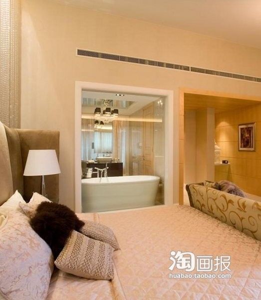 现代米色风格别墅家 装出不一样的气度豪华 