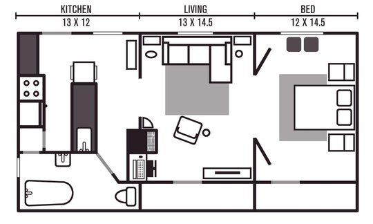65平米小而酷之家 张扬时尚个性(组图) 