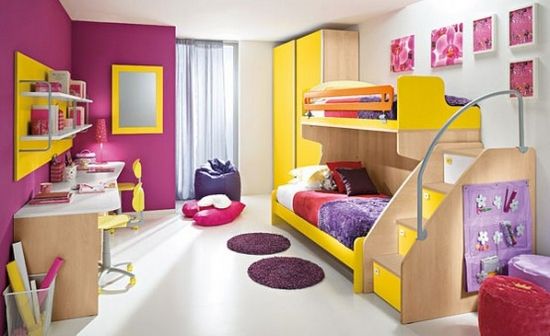 梦幻童年 20款色彩缤纷的儿童房设计（组图） 