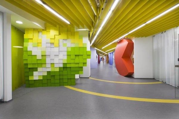 生活空间 创意空间 俄罗斯Yandex办公室设计 