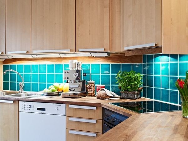 66平简洁精致的公寓 开放式厨房设计 
