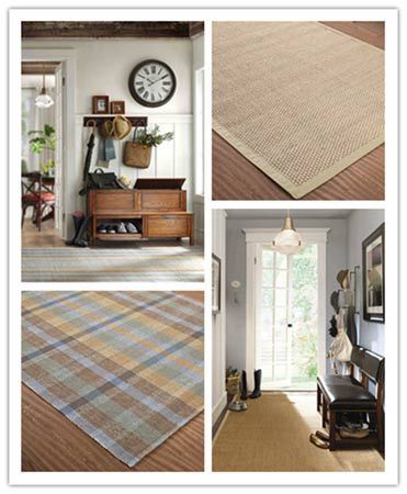 图1:Harbor House Simpson 黄麻地毯和剑麻地垫
