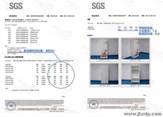 第三方权威机构SGS检测报告