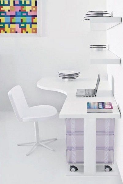 33款简约型书桌设计 打杂舒适学习空间（图） 