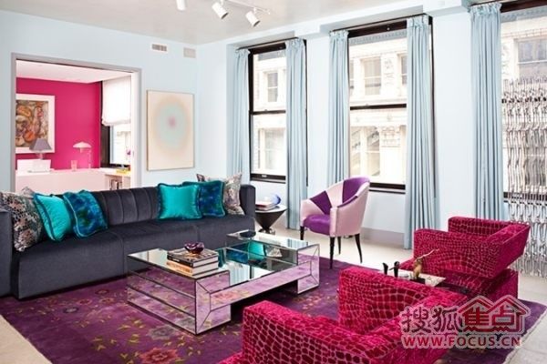 20款完美客厅搭配大法 为您展示个性浪漫空间 