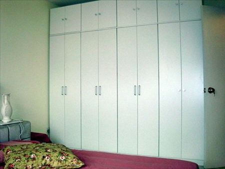 45平米装一室一厅现 代简洁白色衣柜装饰美家 