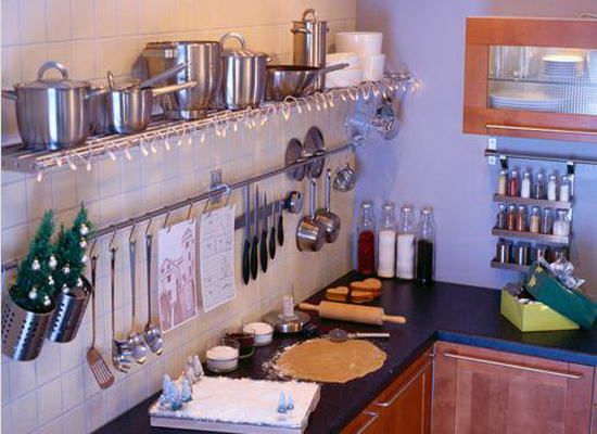 巧妙收纳架 让你的厨房空间“立”起来(组图) 
