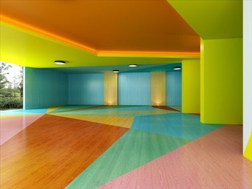 生活家·CASA地板构造的时尚色彩空间
