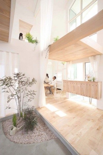 让地板回归自然 日本滋贺白色生态住屋(组图) 
