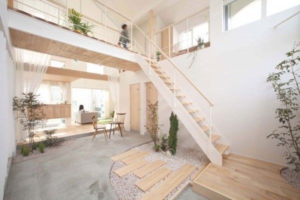 让地板回归自然 日本滋贺白色生态住屋(组图) 